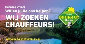 Stichting Da(a)g-Je Uit Heerlen zoekt chauffeurs