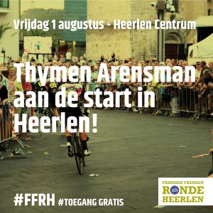 Thymen Arensman aan de start in Heerlen!