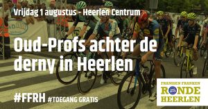 Oud-Profs achter de derny in Heerlen