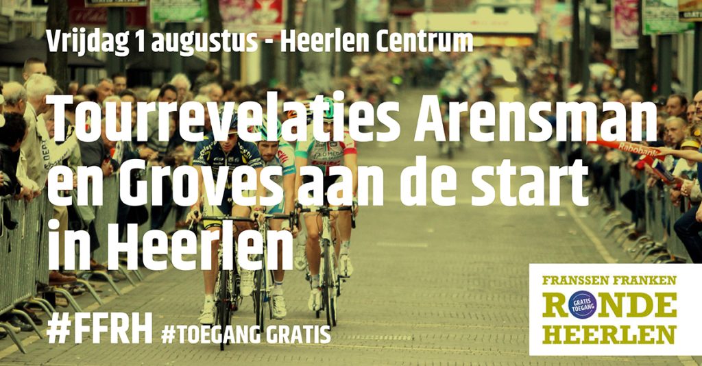 Tourrevelaties Arensman en Groves aan de start in Heerlen