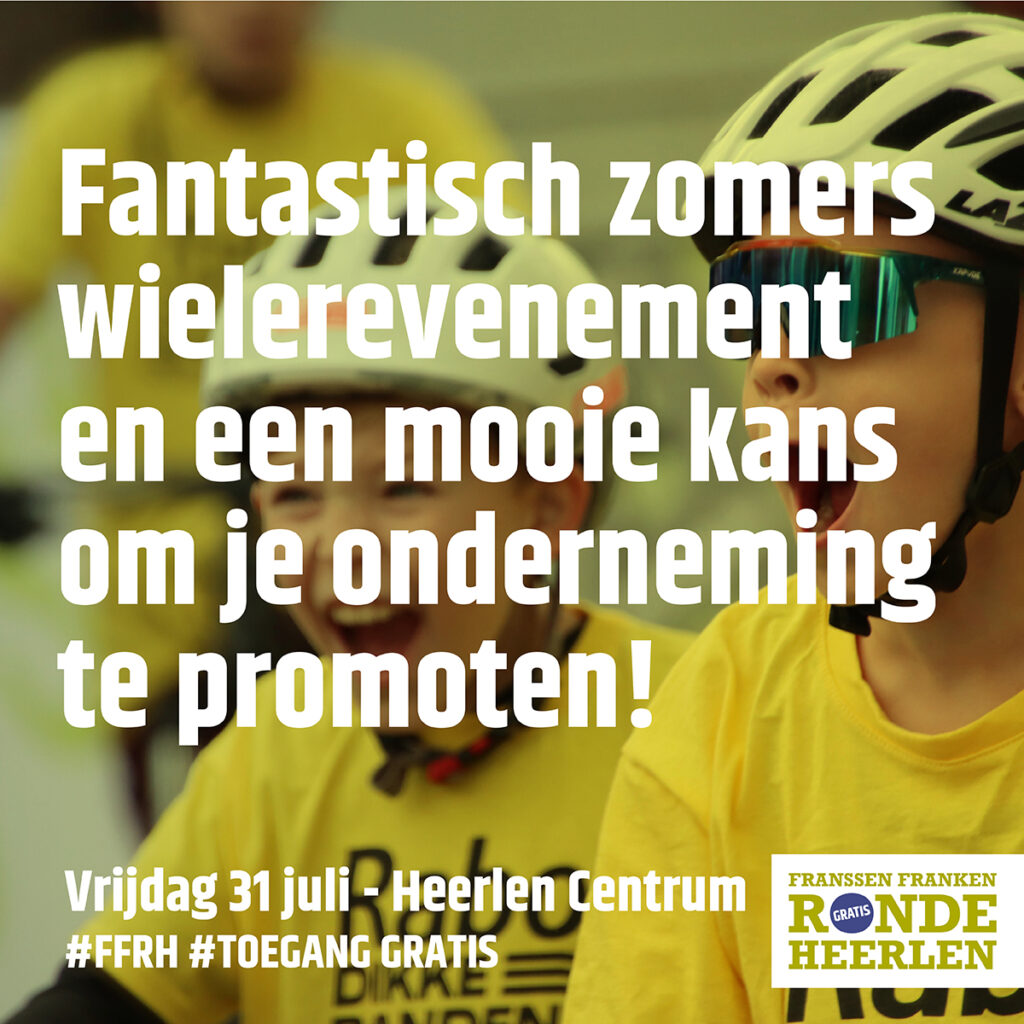 Fantastisch zomers wieler evenement en een mooie kans om je onderneming te promoten.