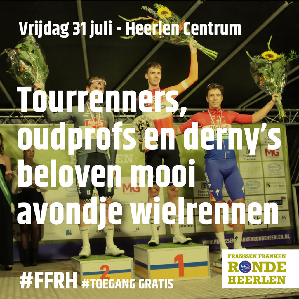 Tourrenners, oudprofs en derny’s beloven mooi avondje wielrennen