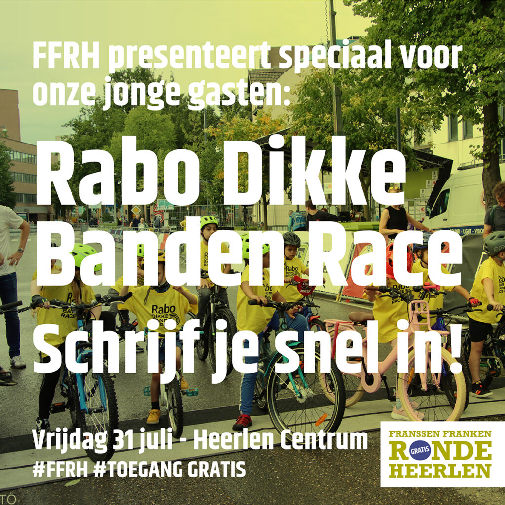 Speciaal voor onze jonge gasten: Rabo Dikke Banden Race