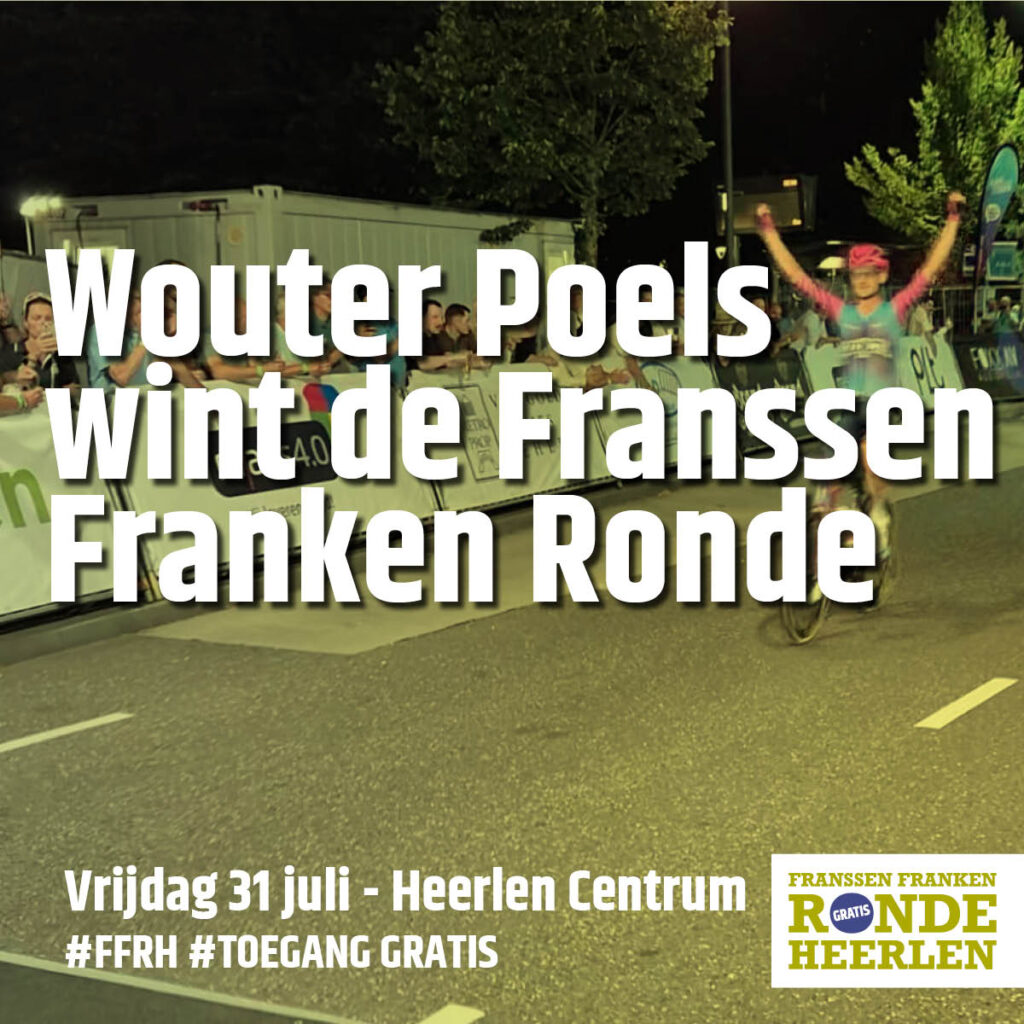 Wouter Poels wint Franssen Franken Ronde Heerlen